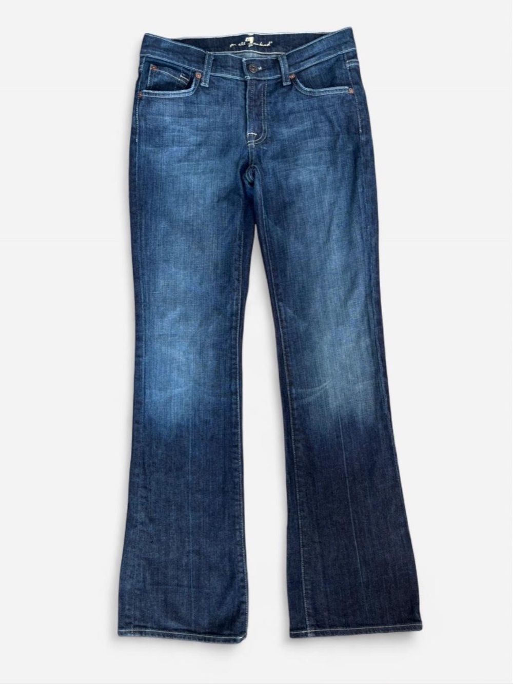 7 For All Mankind Y2K Low Rise Bootcut Jeans- size 27 x 33